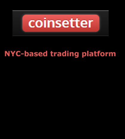 CoinSetter NYC forex digital currency trading platform